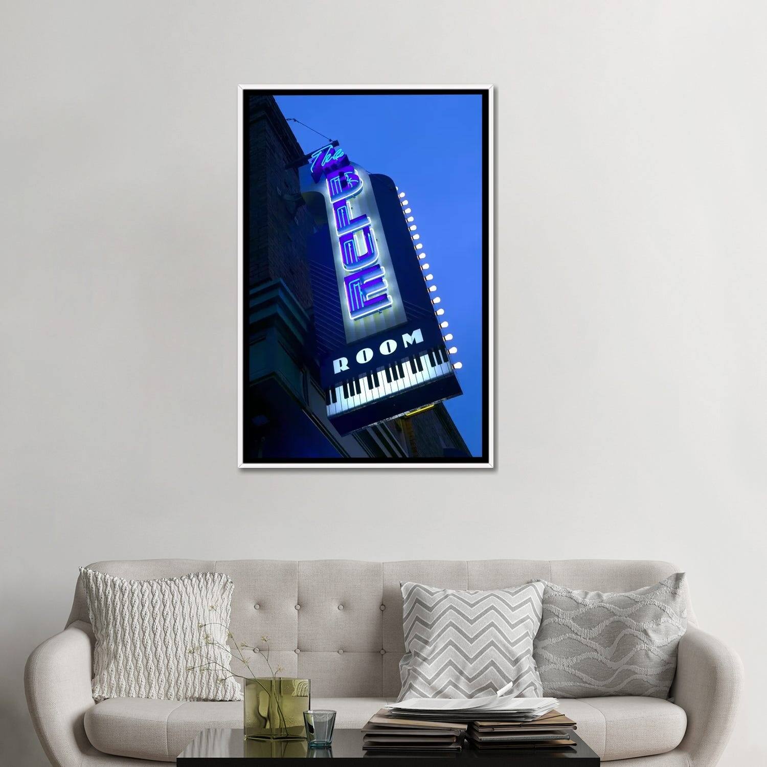 iCanvas "The Blue Room Jazz Club, 18th & Vine Historic Jazz District